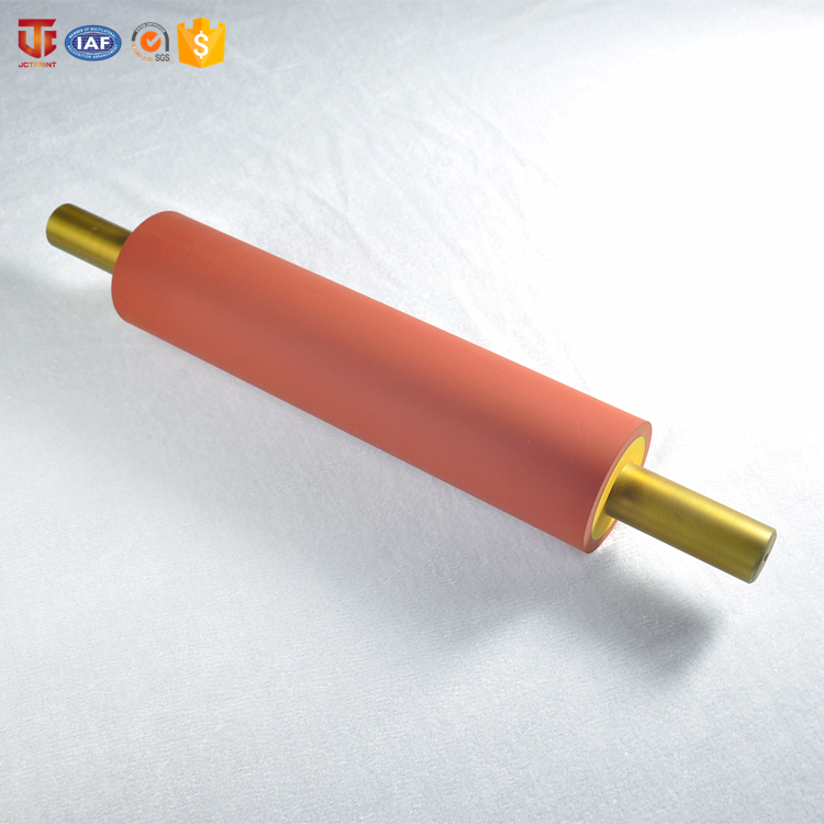 Silicone rubber roller for coating and laminating machine