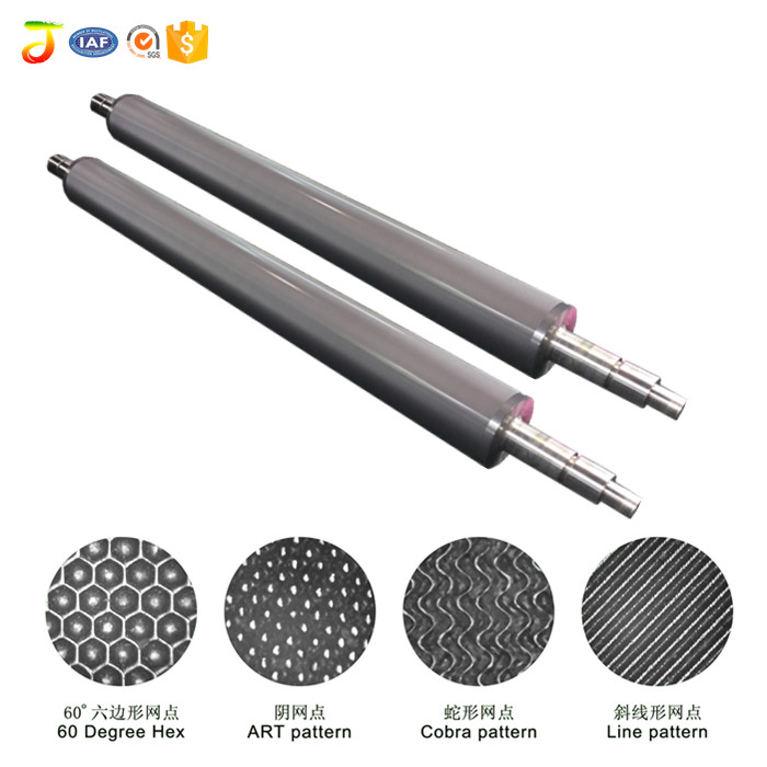 Offset flexo printing machine spare parts engraving Anilox Roll anilox