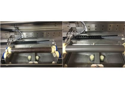 If you don't pay attention to the anilox roller cleaning, it will not print a good product .
