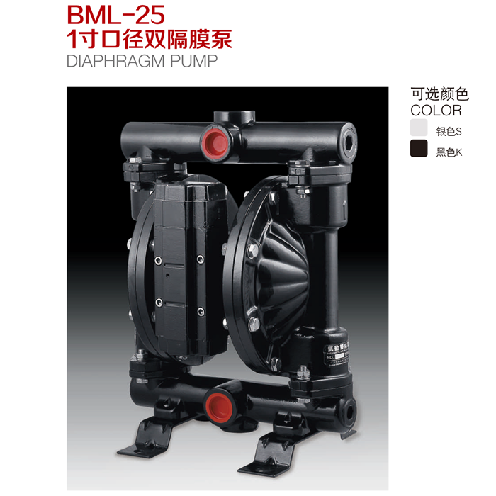 One Way Pneumatic Diaphragm Pump For Printing Circulate Pumping Machine bml-25 (1)