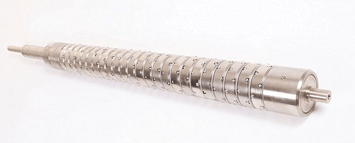 High precision friction air shaft