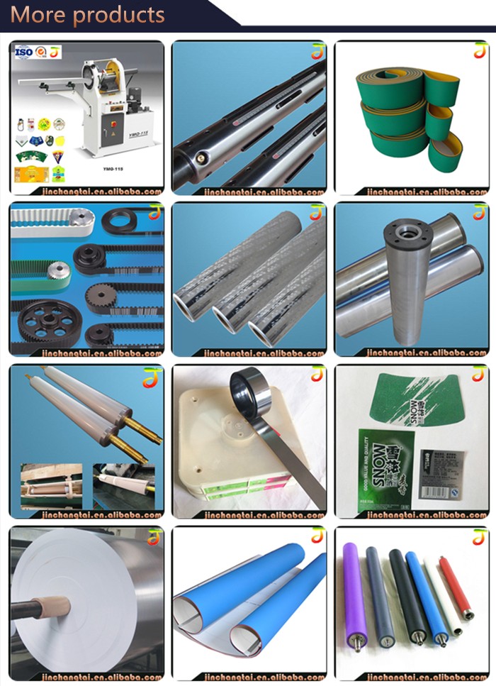 Rubber blanket in other printing materials 4