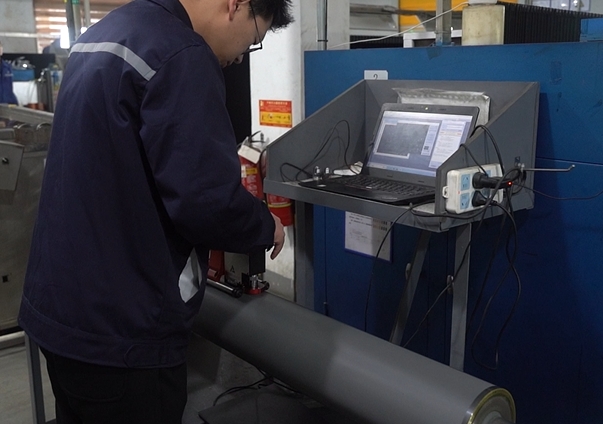 Anilox roller quality inspection