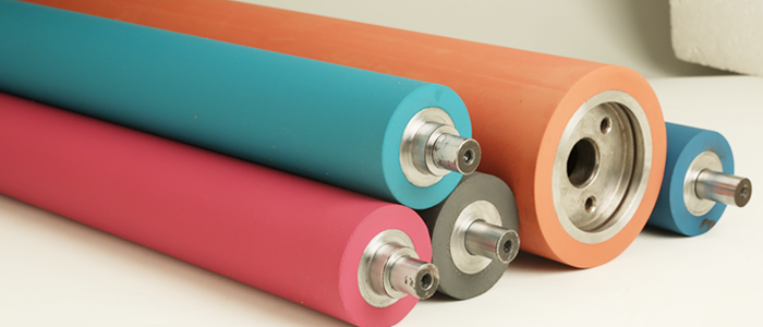 laminating rubber roller