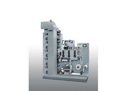 Twin tower flexo label printing machine 
