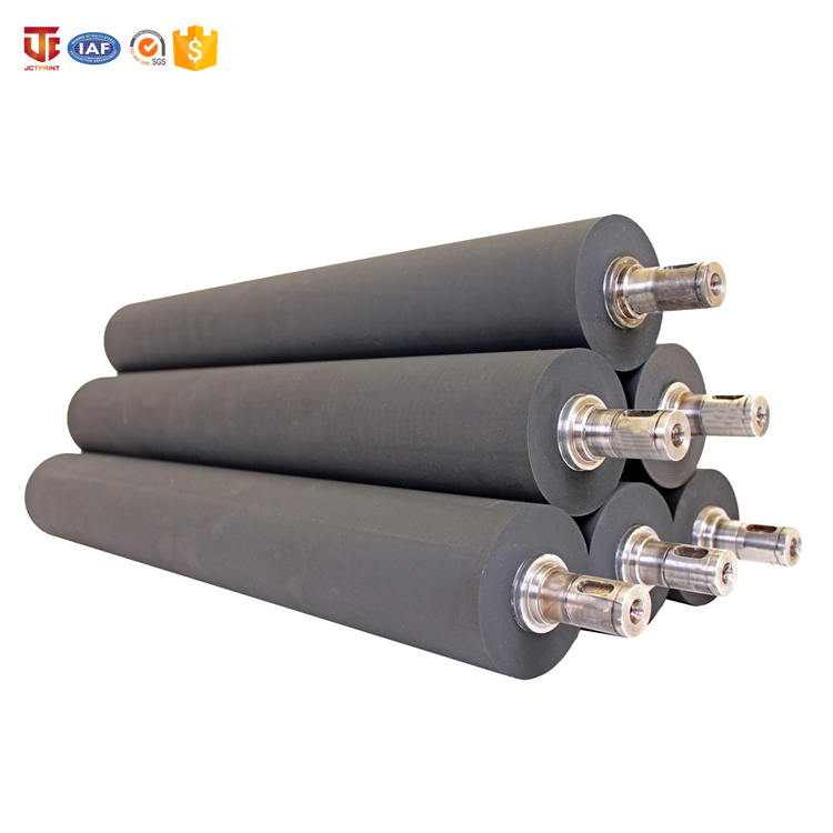 PU Roller Laminating rubber Rollers with steel shaft