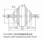 Super durable magnetic powder particle clutch for printing machine