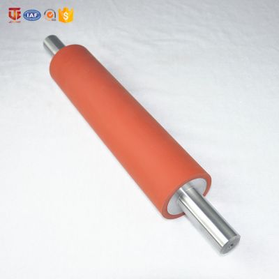 High precision hard rubber coated roller for laminating