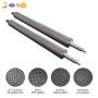 Flexo ceramic roll manufacturer flexo printer ceramic anilox rollers for corrugated carton printing