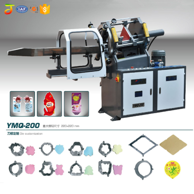 Hydraulic die cutting machine semi automatic