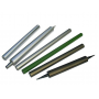 Aluminum guide roller for printing and packaging plastic paper making