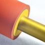 Inking roller for printing and dyeing  industrial