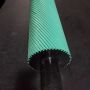 Film blowing machine rubber roller coated  conveyor rollers