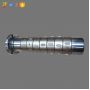 Steel differential cantilevered aluminium air shaft for slitting machine