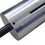 Custom stainless steel air shaft for rewinding machine
