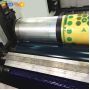 Steel flexo print cylinder for flexo printing machine