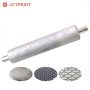 45# carbon steel embossing roller for pressing plastic sheet