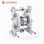 Pneumatic double diaphragm pump for gengral industry