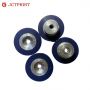 China manufacture printing rubber coated conveyor idler rollers