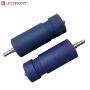 China manufacture printing rubber coated conveyor idler rollers