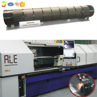  Ceramic anilox roller for flexo label printing machine